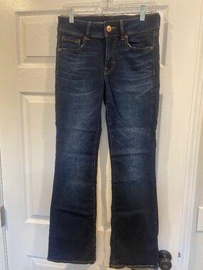 American Eagle Jeans 6R Dark Wash Stretch Boot Cut Jeans